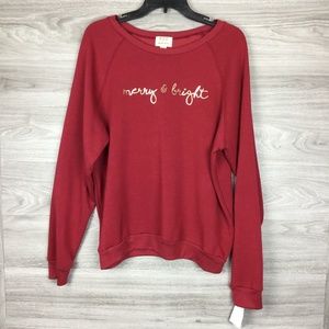 Project Social T Merry & Bright Sweatshirt